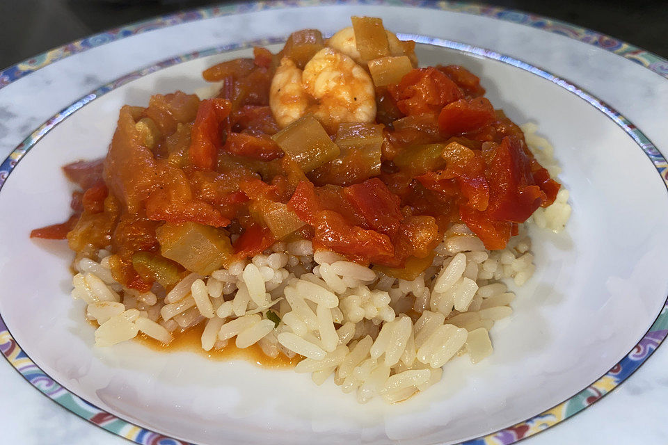 Shrimp Creole aus Louisiana