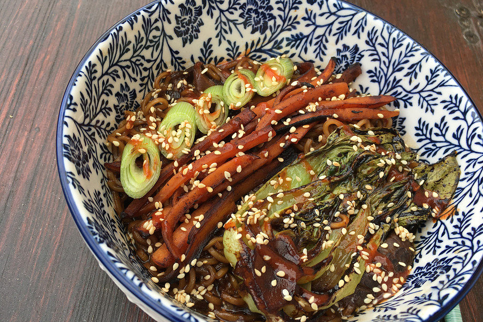 Vegane Ramen-Suppe