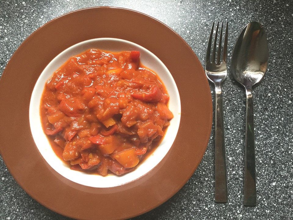 Curry-Apfel-Tomaten-Relish von CaroFunk| Chefkoch