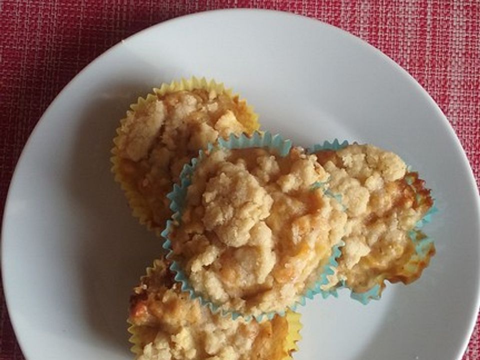 Apfelmuffins mit Mandeln und weißer Schokolade von Malejo2305| Chefkoch