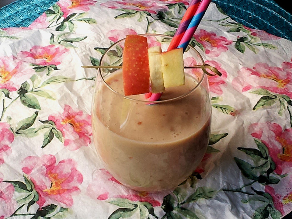 Apfel-Bananen-Smoothie von Nepalqueen | Chefkoch
