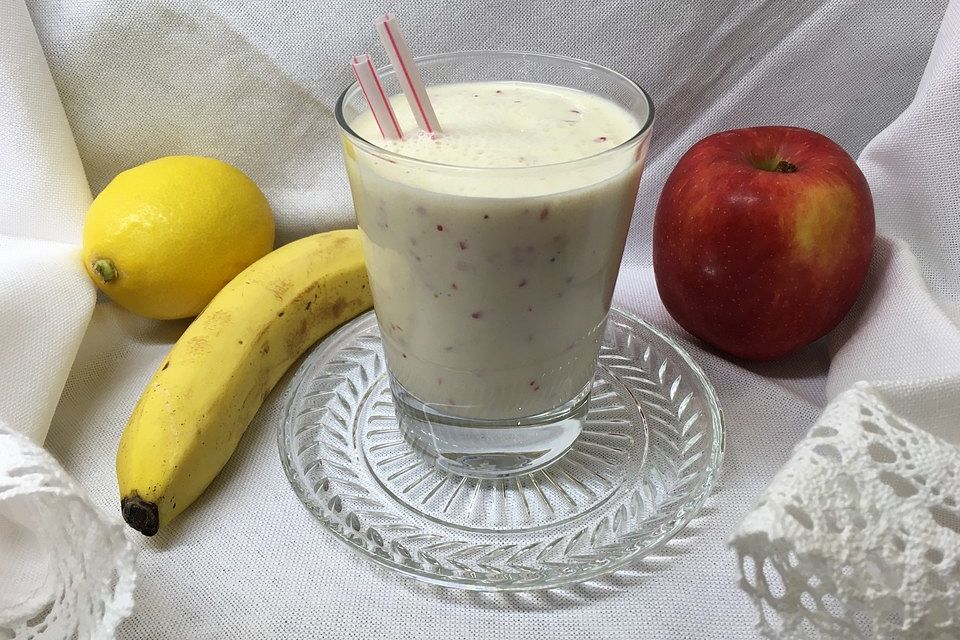 Apfel-Bananen-Smoothie