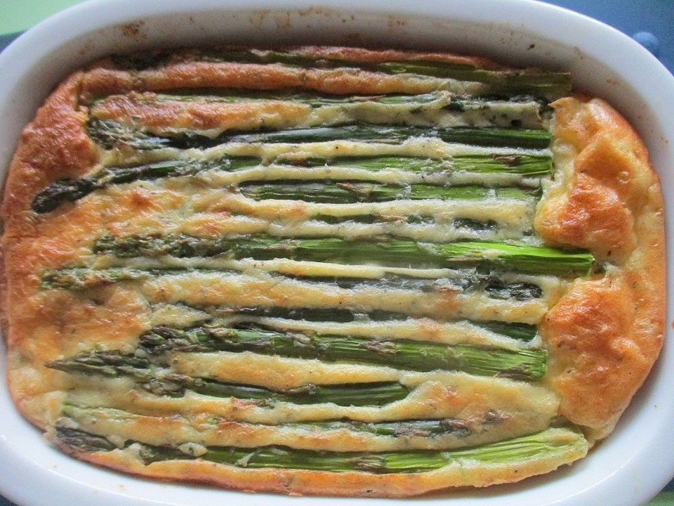 Spargel im Kartoffel-Käse-Kuchen von movostu| Chefkoch