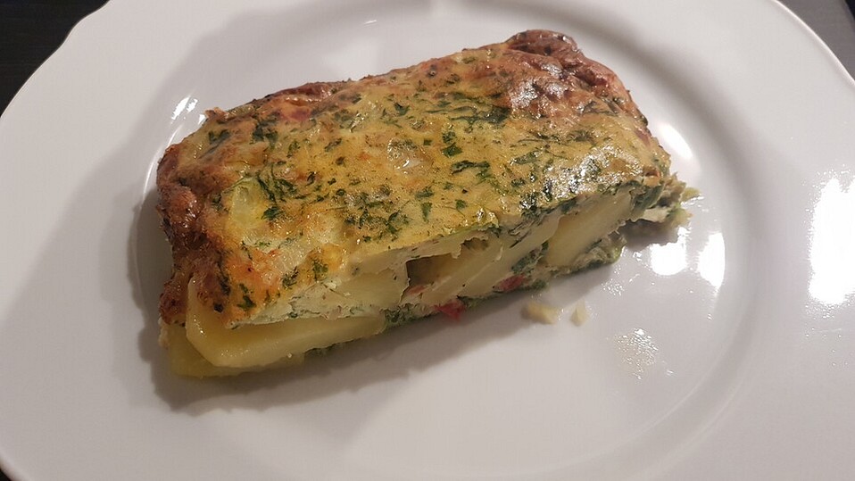 Spanische Spinat-Kartoffel-Tortilla von Bergfexin76