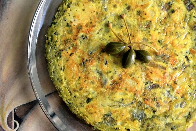 Spanische Spinat-Kartoffel-Tortilla von Bergfexin76| Chefkoch