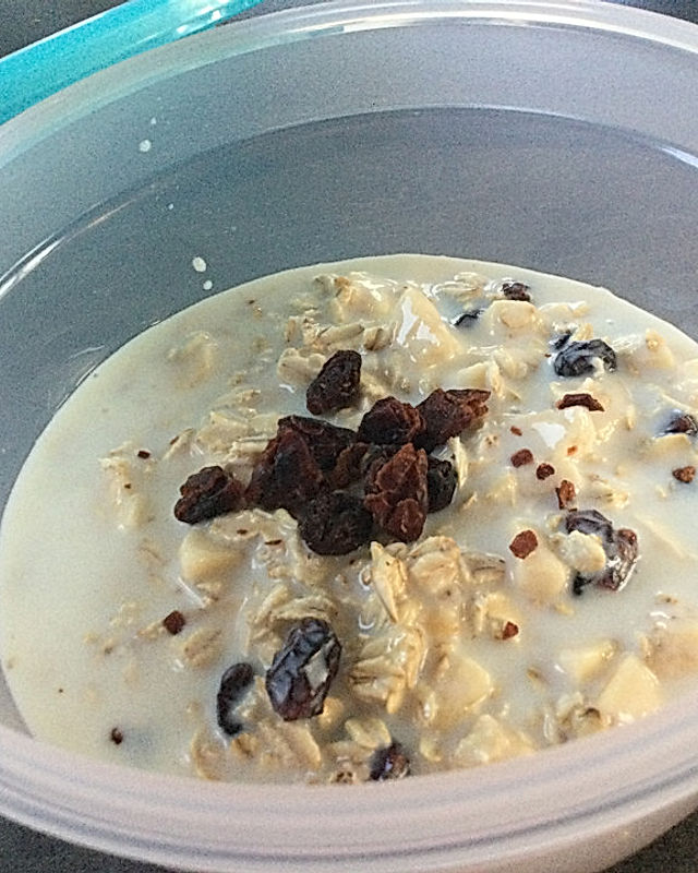 Overnight Oats mit Buttermilch