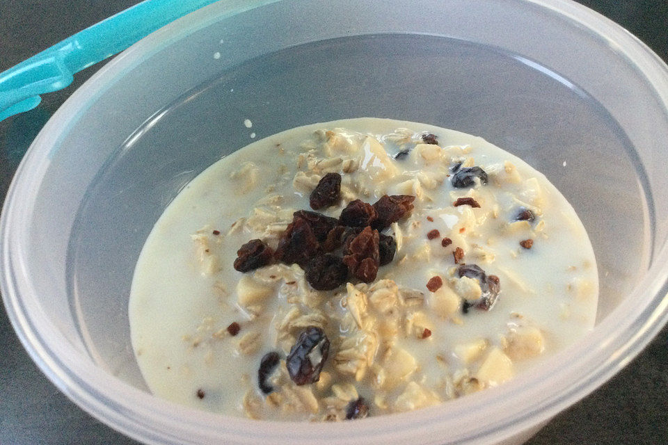 Overnight Oats mit Buttermilch