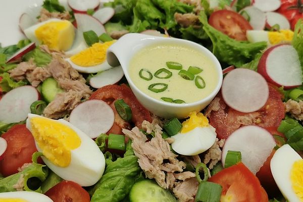 Franks cremiges Joghurt-Salatdressing von Soloman | Chefkoch