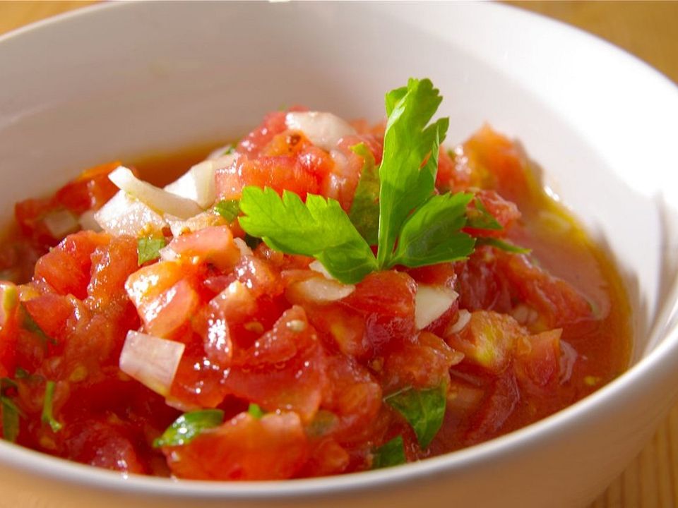 Frische Tomatensalsa von quehemik| Chefkoch