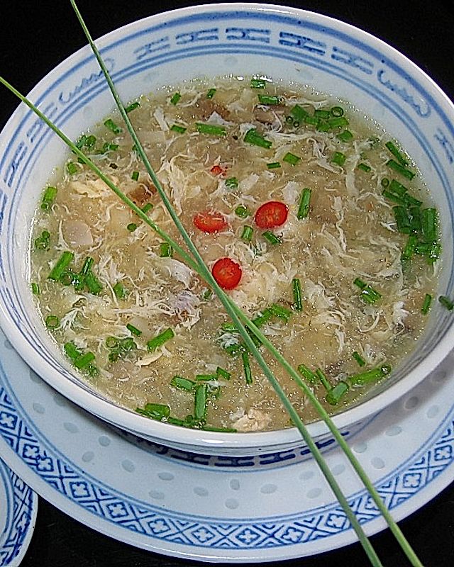 Scharf - saure chinesische Suppe