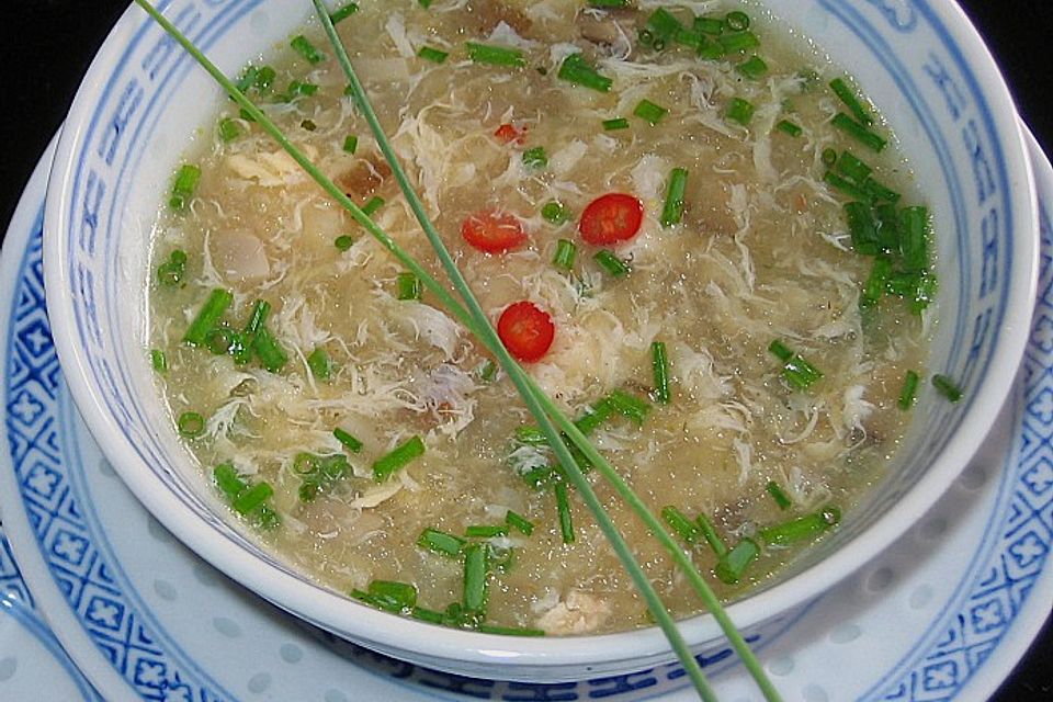 Scharf - saure chinesische Suppe