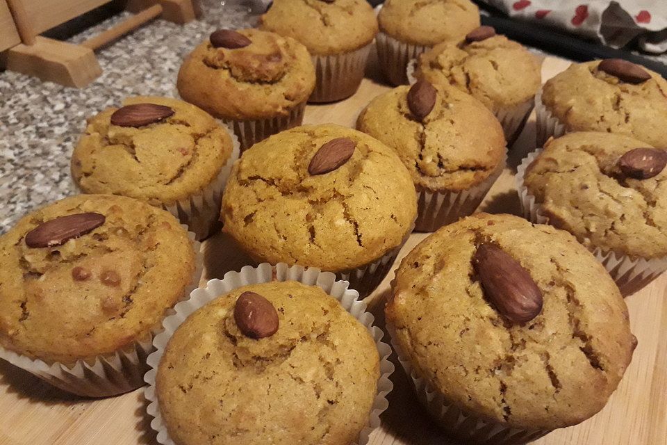 Vegane Kürbis-Muffins