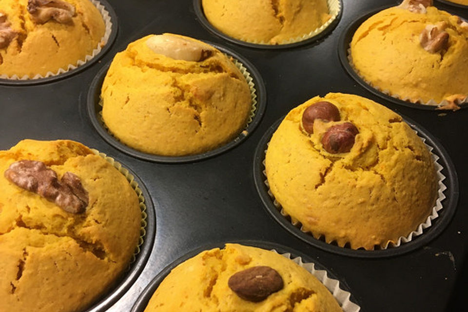 Vegane Kürbis-Muffins