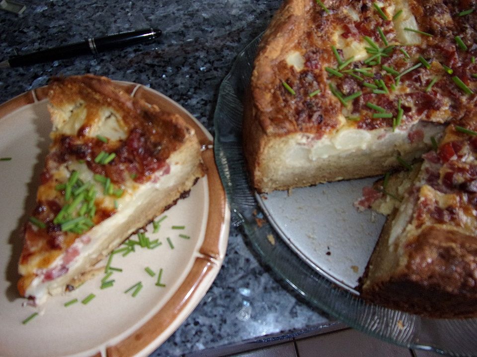 Spargelkuchen mit Guss von caipiri| Chefkoch