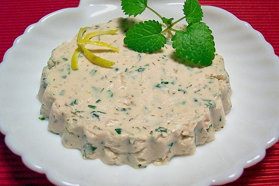 Frischkäseterrine mit Lachs