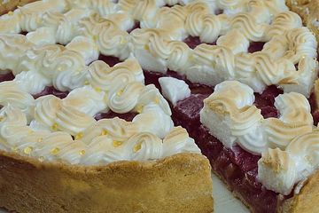 Rhabarber-Rotweinkuchen