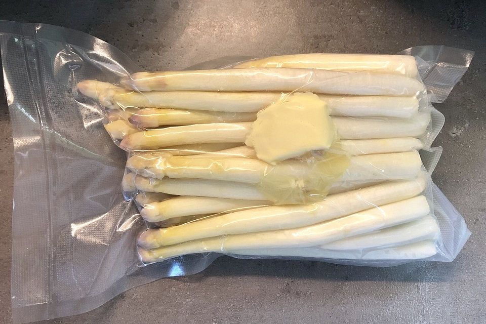 Spargel Sous-vide