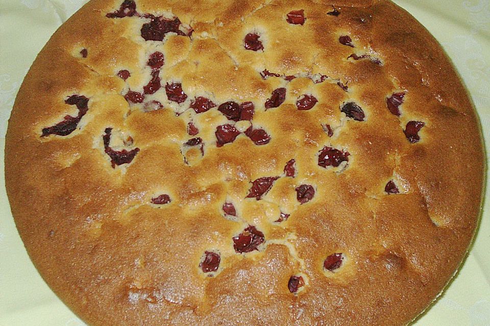 Kirsch - Schokokuchen mit Nüssen