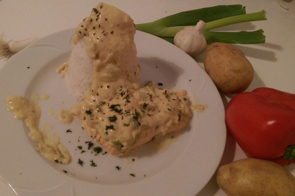 Fisch-Päckchen aus dem Ofen