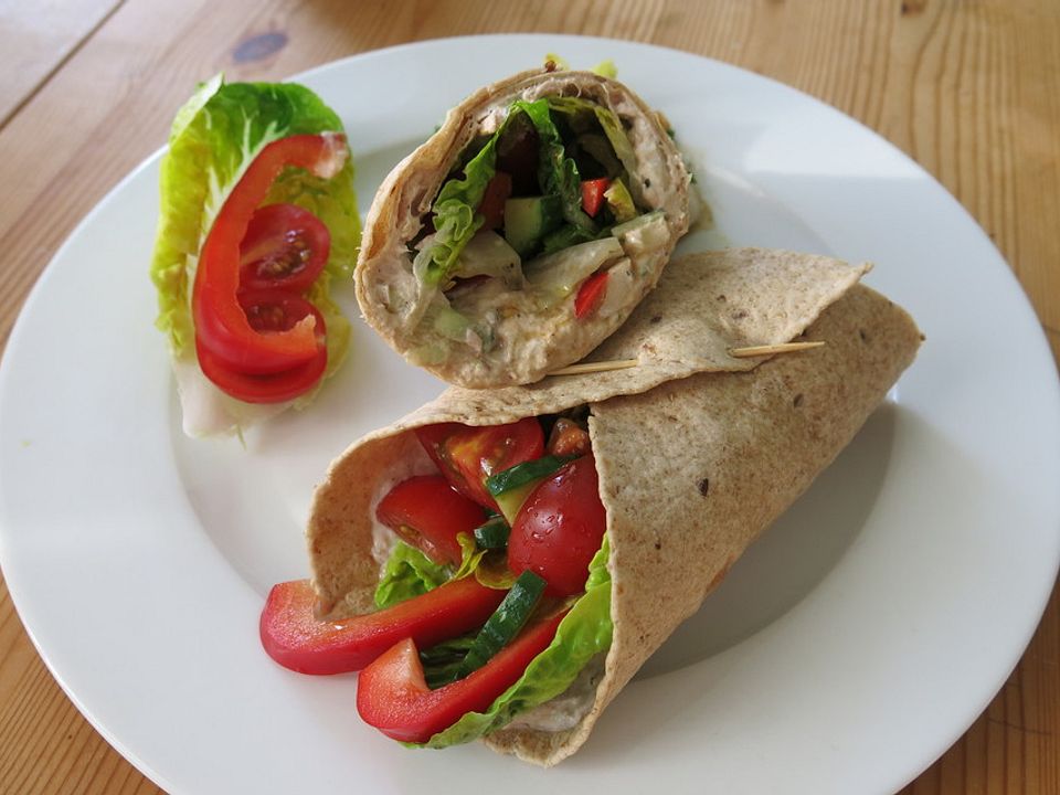 Thunfisch-Wraps von RotesBeetchen| Chefkoch Thunfisch-Wraps von RotesBeetchen| Chefkoch