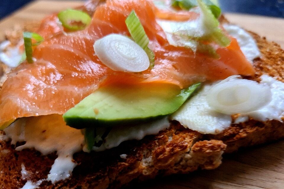 Lachs-Avocado-Toast