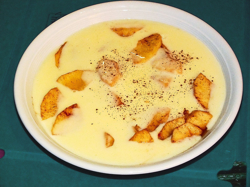 Vanillesuppe mit Apfelstückchen à la Sebastian von lariane| Chefkoch