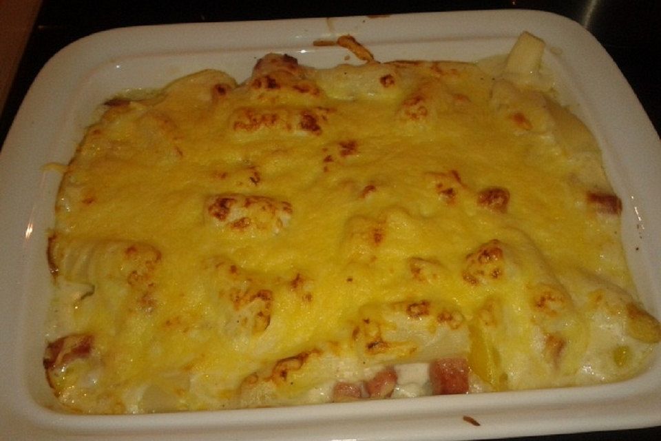 Kartoffel-Spargel Gratin