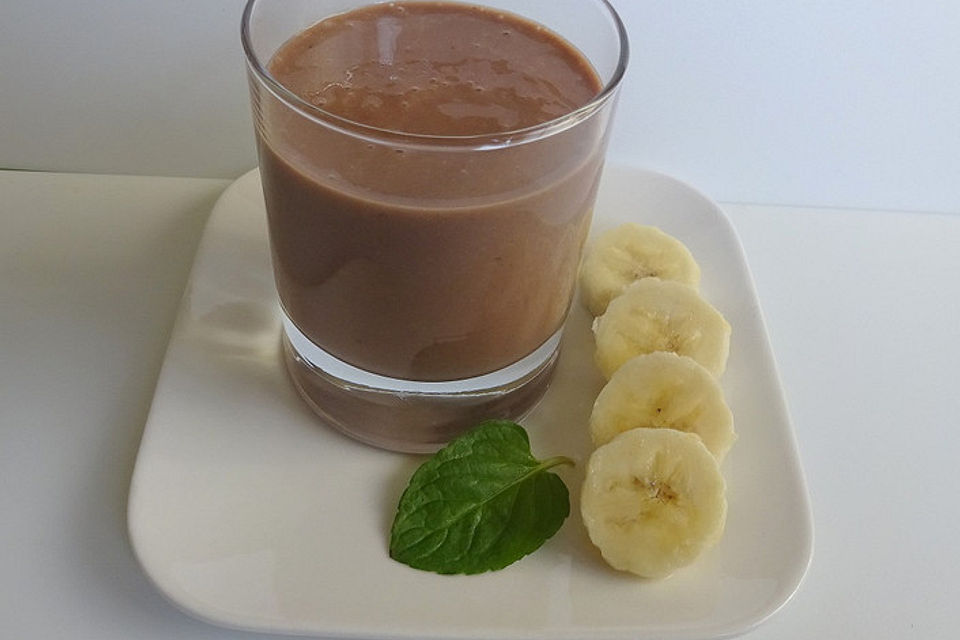 Schokopudding mit Banane