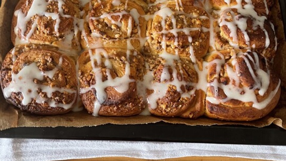 Zimt-Nussschnecken von Any-Blum