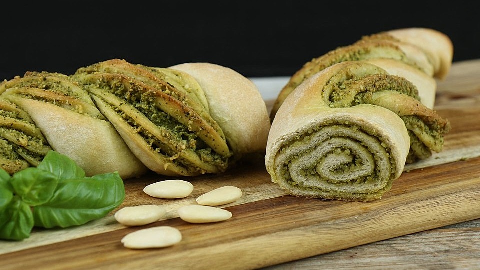 Pesto Brot Mit Basilikum Von Mrsflury Chefkoch 