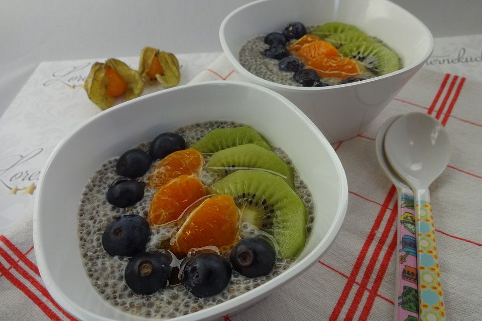 Chia-Pudding - Power-Frühstück