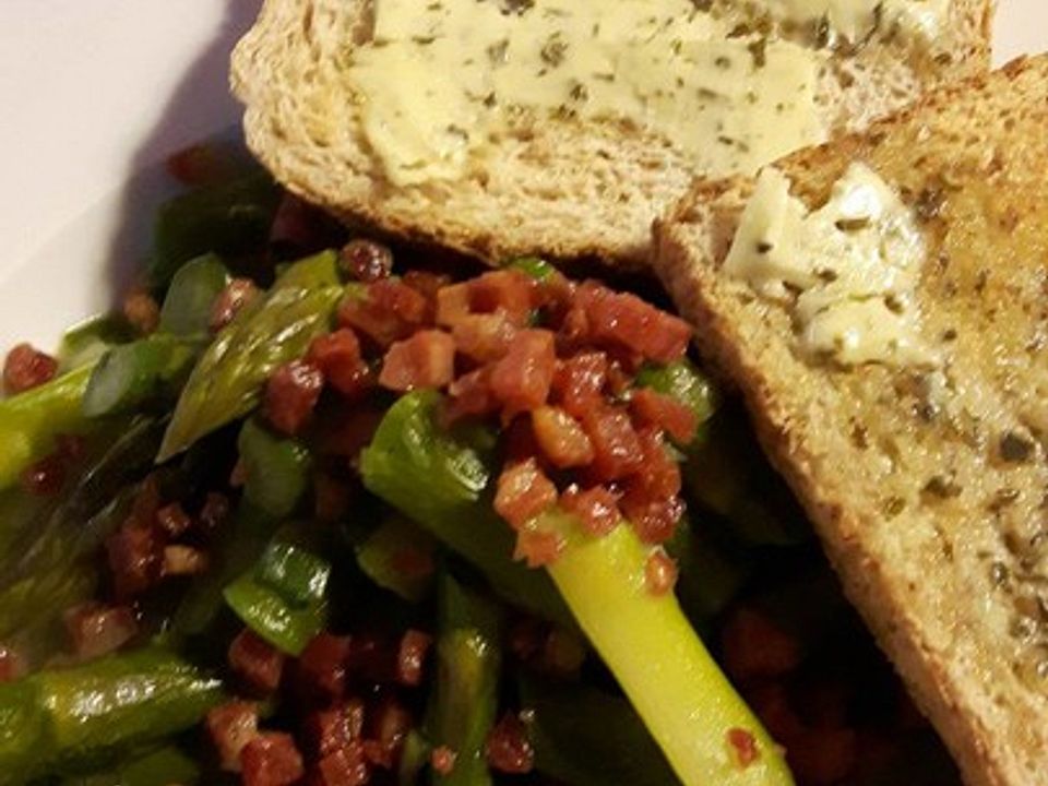 Grüner Spargel-Pfanne von Anne395| Chefkoch Grüner Spargel-Pfanne von Anne395| Chefkoch