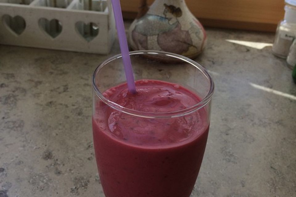 Himbeer-Chia-Smoothie