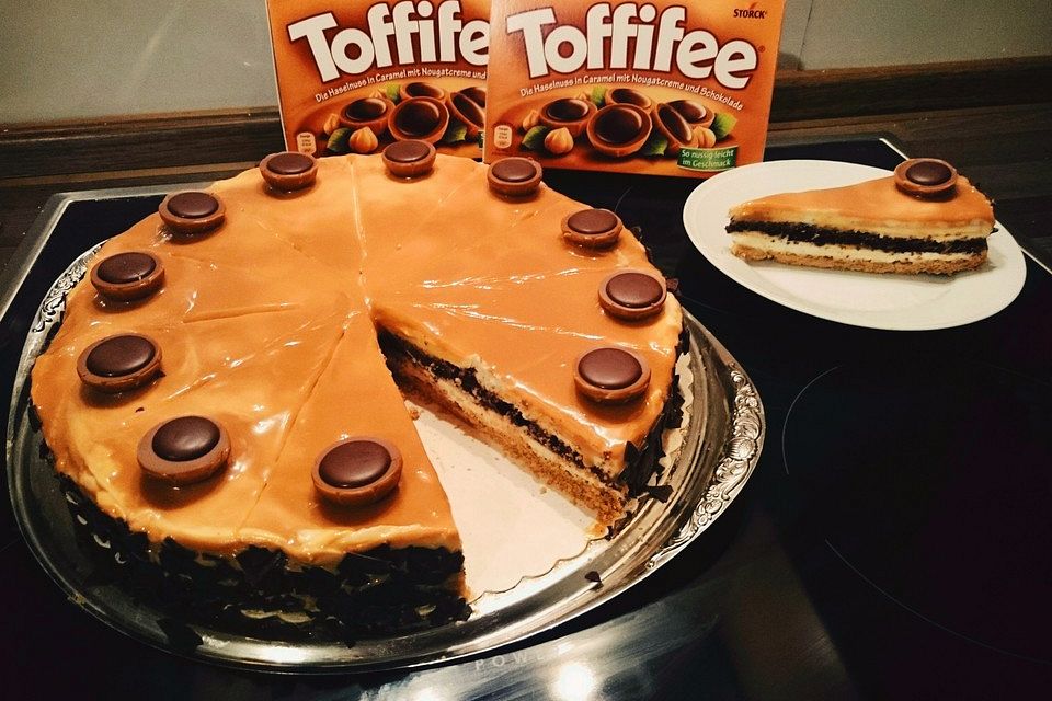 Karamelltorte mit Toffifee