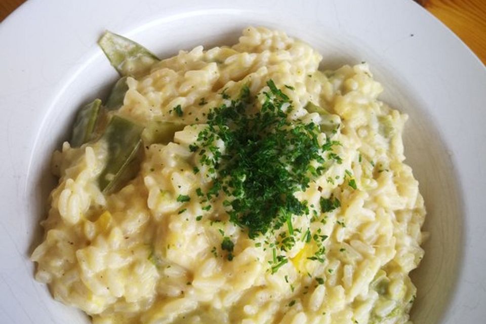 Zucchini-Ricotta-Risotto