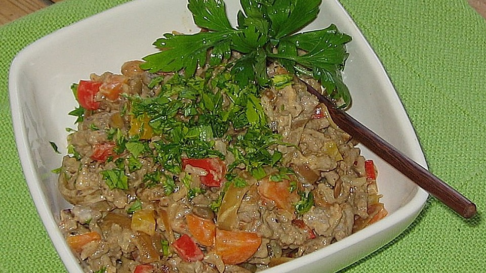Indischer Linsen - Reis Salat | Recipe Cart
