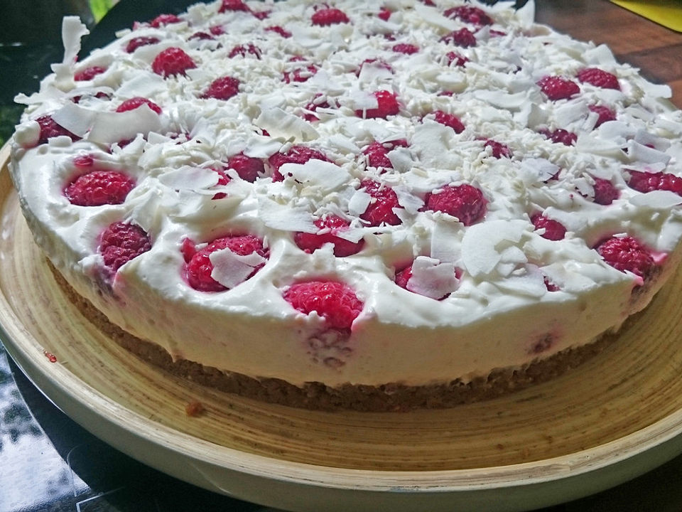 Himbeer-Kokos-Torte von karin67| Chefkoch Himbeer-Kokos-Torte von karin67| Chefkoch
