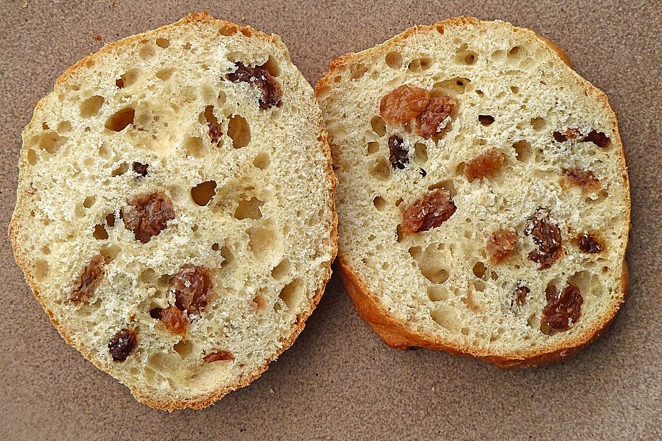 Dinkelhefezopf oder Rosinenbrötchen