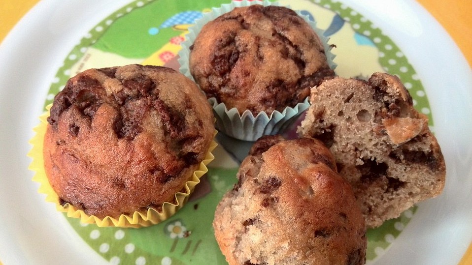 Dinkel-Bananenmuffins von Melmac84