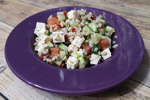 Sommerlicher Graupensalat von mitchx | Chefkoch