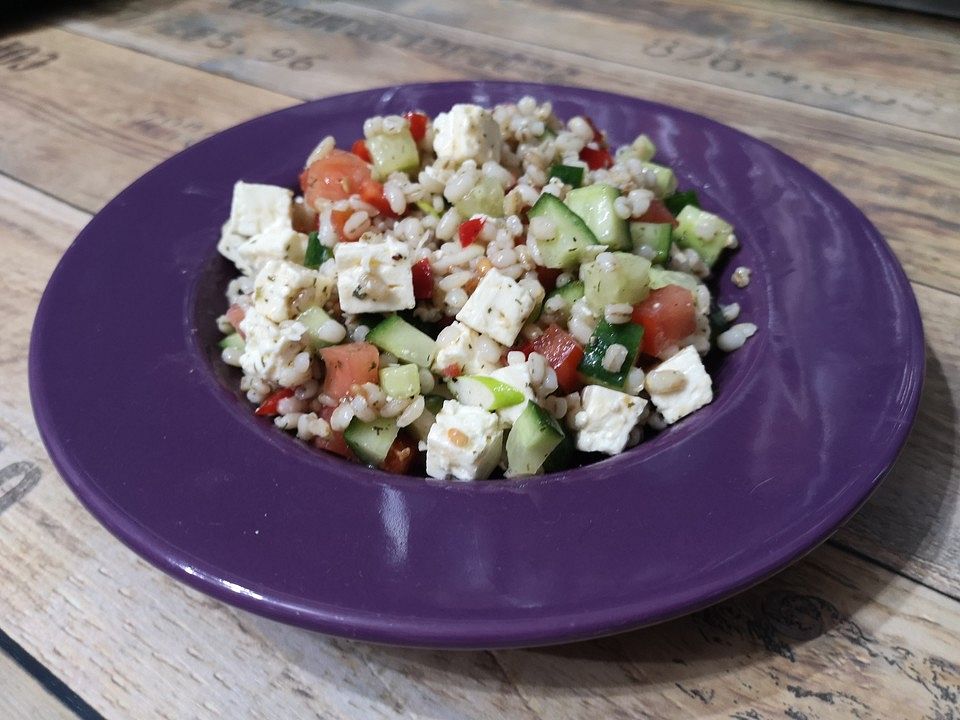 Sommerlicher Graupensalat von mitchx| Chefkoch