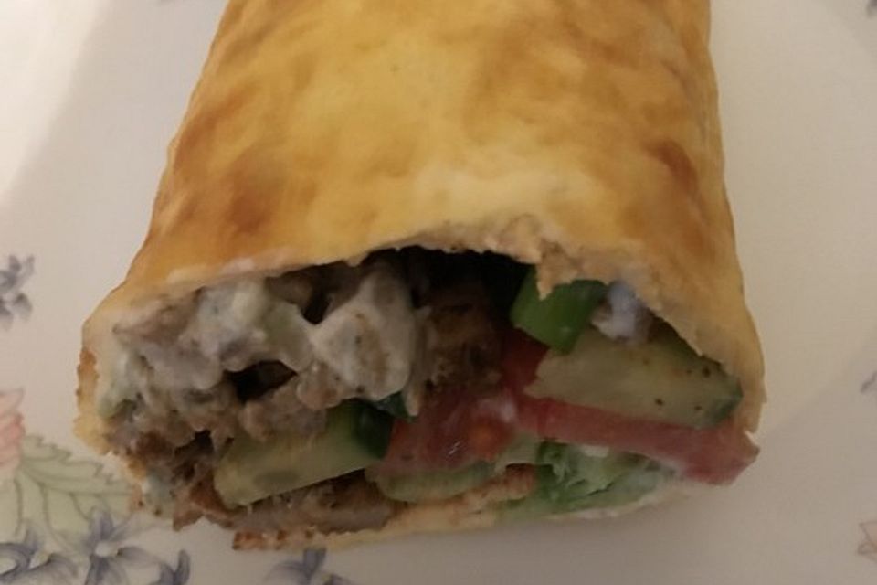 Low Carb Gyros Wrap