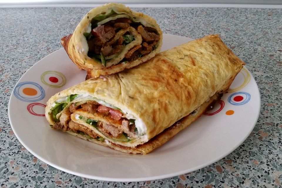 Low Carb Gyros Wrap