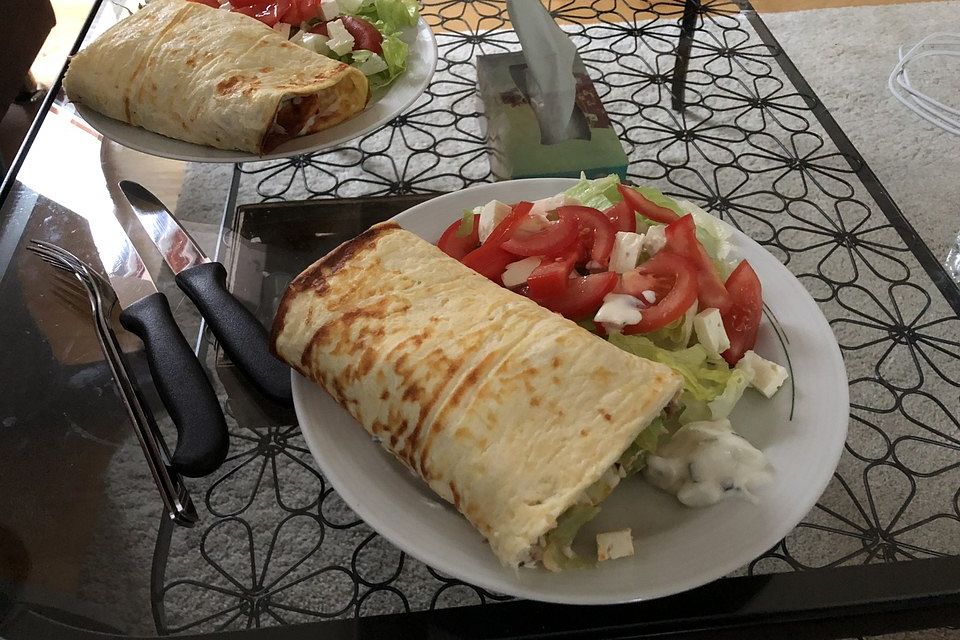 Low Carb Gyros Wrap