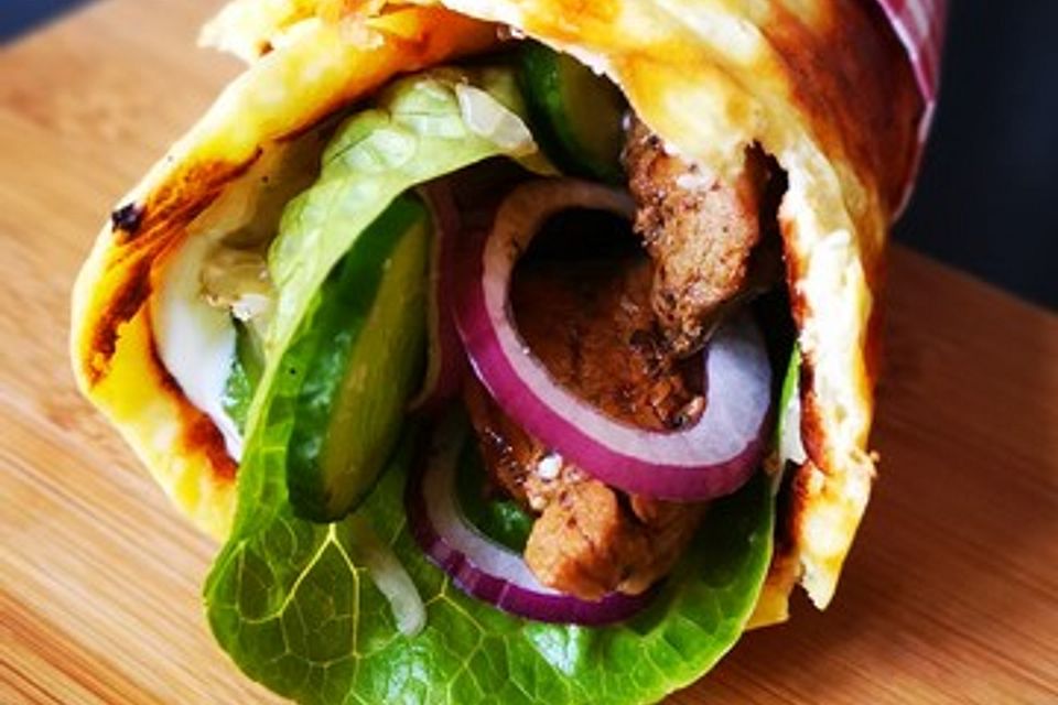 Low Carb Gyros Wrap