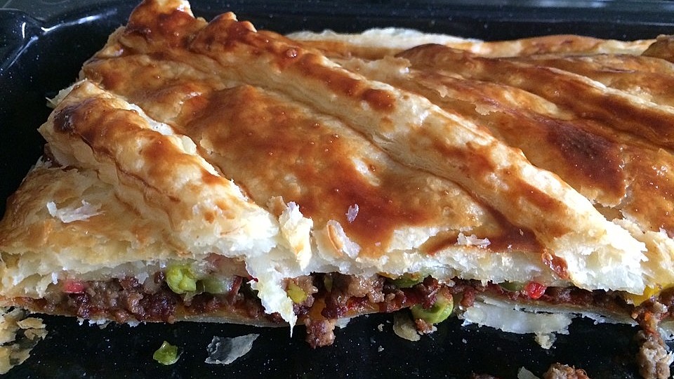 Blatterteig Hackfleisch Backblech Von Sivacasa Chefkoch 