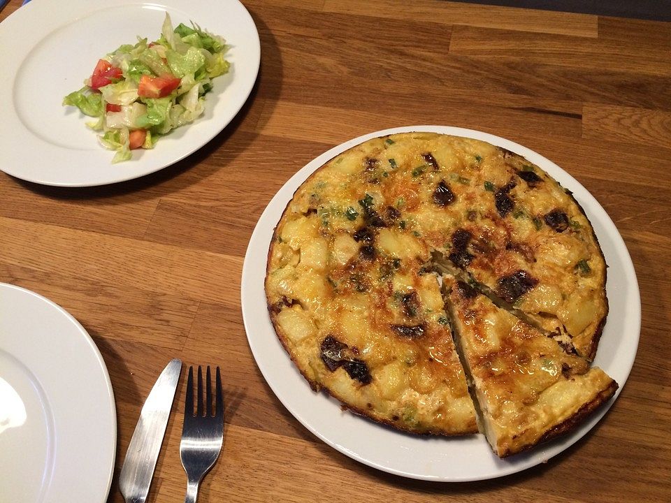 Vegetarische spanische Tortilla von sophie_berlin| Chefkoch