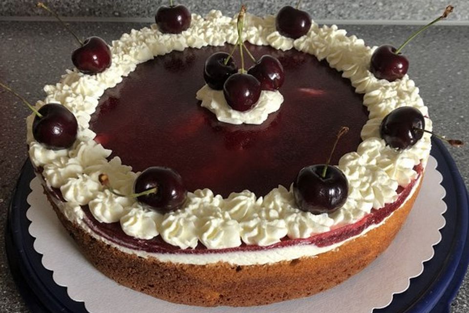 Schneewittchen - Quark - Torte