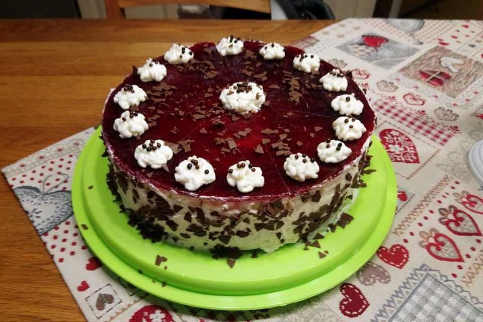 Schneewittchen - Quark - Torte