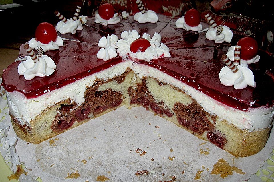 Schneewittchen - Quark - Torte